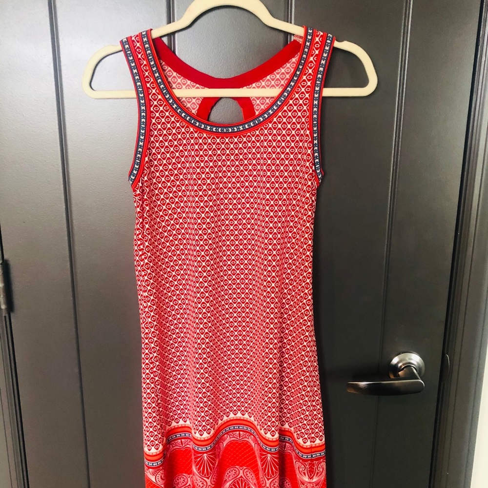 Max Studio patterned shift dress